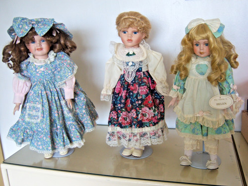 Porcelain doll job lot x - porcelain, 3