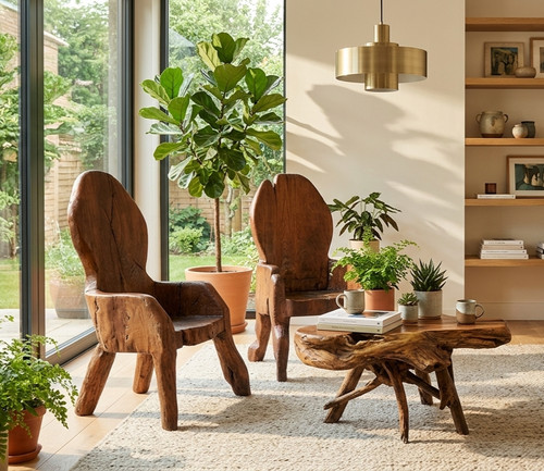 Artisanal chairs and coffee - artisanal,