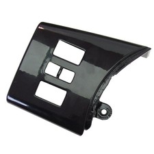 Black left steering wheel - black,