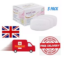 Kozicare Soap Pack Of 3 X 75g Skin Whitening Lightening with Kojic Acid 