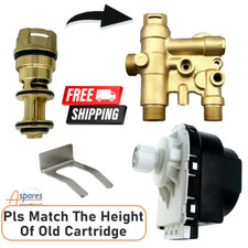 Baxi Main Potterton COMBI Diverter Valve Motor & CARTRIDGE 720003100 & 248733