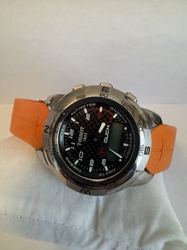Tissot touch titanium - titanium, carbon