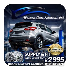 Nissan Qashqai 1.2 CVT Gearbox