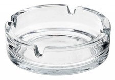 2 Glass Ashtray Cigarette