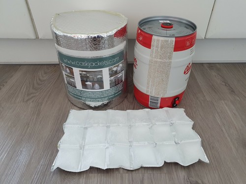 Insulated 5ltr keg jacket and - insulated,