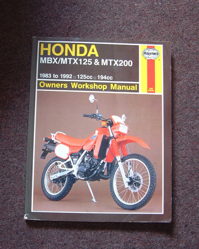 Honda mbx mtx125 mtx 200 - mbx/mtx125,