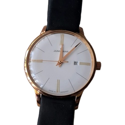Vintage junghans quartz date - vintage,