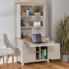 Computer desk hideaway with - computer,