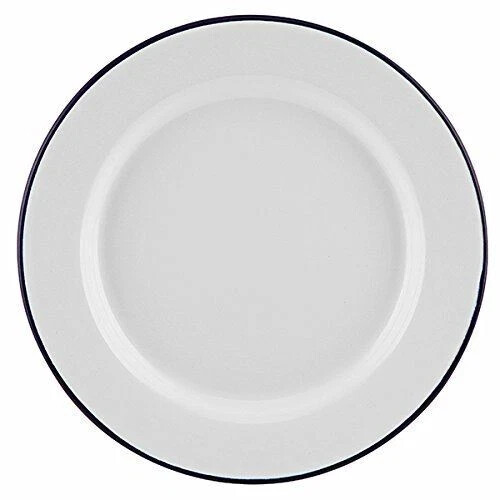 Falcon dinner plate white - dinner, blue
