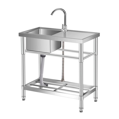 Stainless steel sink - steel,