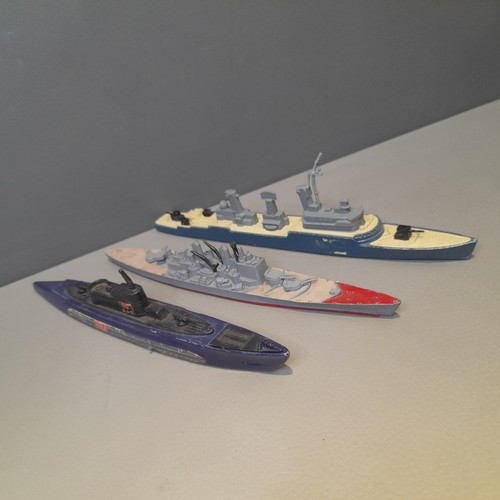 Vintage toy battleships - toy,