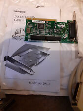 AKAI Sampler ADAPTEC  PCI SCSI Host Adapter Card  + SCSI Caddy Recording studio