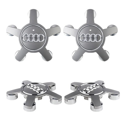 Audi alloy wheel centre - alloy, caps