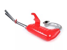 Casa Lambretta Clubman Exhaust Twin Megaphone for Lambretta LIS SX LI LI TV S...