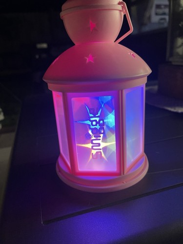Smiggle pink star lantern - pink,