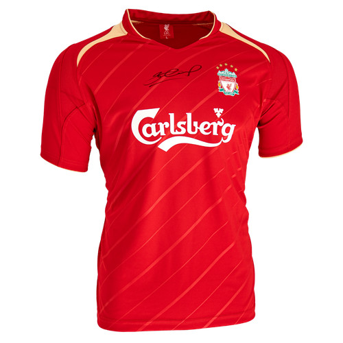 Steven gerrard signed - gerrard,