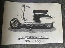 LAMBRETTA TV200 GT200 A3 INK