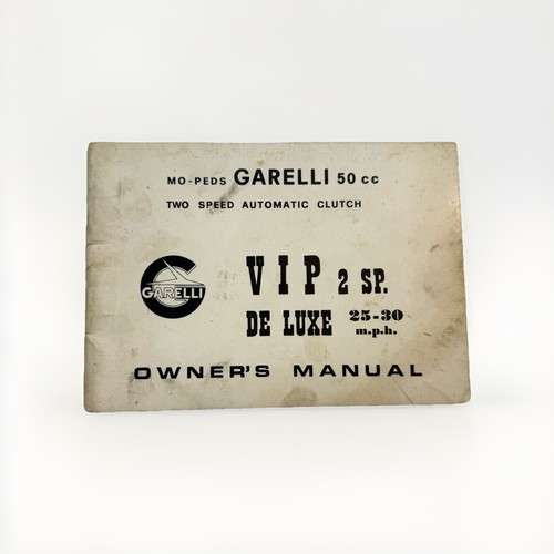 Garelli vip deluxe ped - garelli,