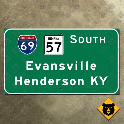 Indiana interstate state - interstate,