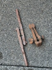 Vintage 2 Small Old Hand Clamp