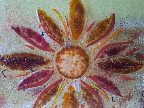 One kind glass fused sun - of,