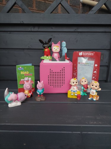 Pink toniebox bundle tonies - bundle,