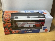 Corgi OOC OM43305 Plaxton Premiere National Express Poppy Appeal 1/76 OO Gauge