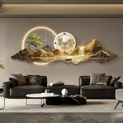 Luxury wall clock - wall,