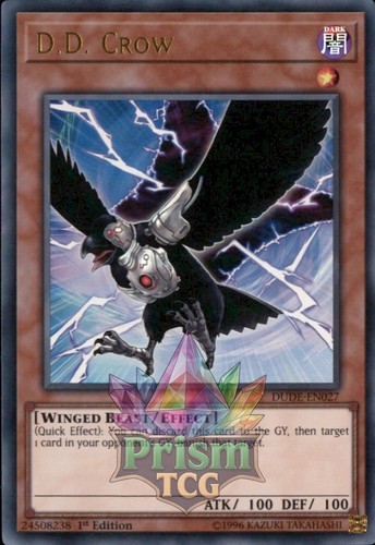 1st crow ultra rare - 1st, d.d.