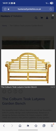 Wooden garden bench solid wood - garden,
