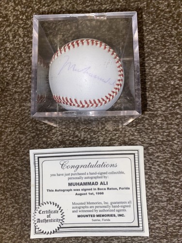 Signed muhammad ali - muhammad,