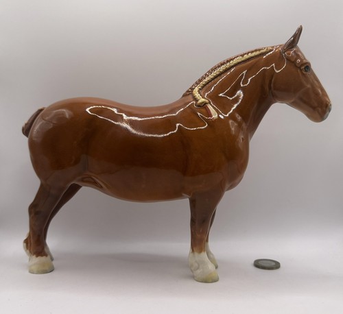 Beswick suffolk punch champion - suffolk,