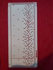 A Punchcard From The Toyota
