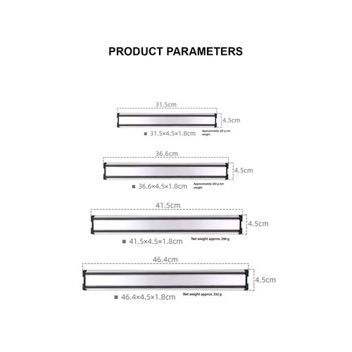 Magnetic knife rack wall - rack,