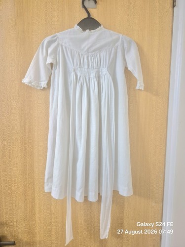 Vintage 1930 white cotton - white,