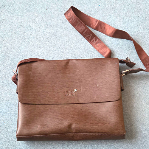 Montblanc brown leather - brown,