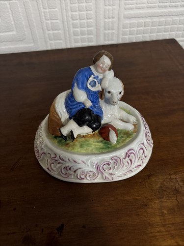 Antique staffordshire figure - staffordshire,
