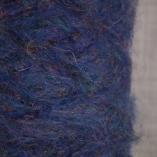 KID MOHAIR SUPER SOFT BRUSHED YARN 250g CONE DOUBLE KNITTING WOOL INDIGO FLUFFY
