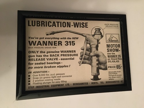 Wanner 315 grease gun 1964 - grease, gun-1964