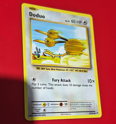 Pokémon tcg doduo 108 - tcg, 69/108