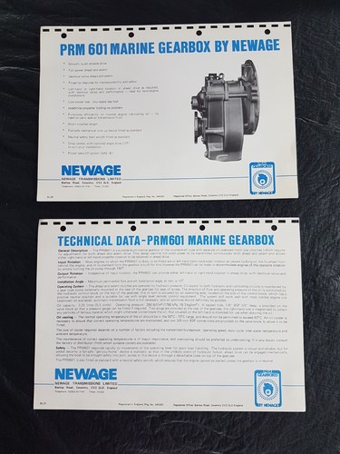 Prm 601 marine gearbox - gearbox, by
