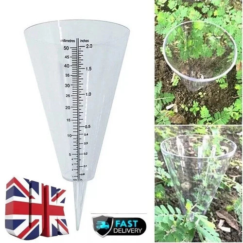 Cone rain gauge measurement - cone,
