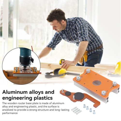 Woodworking router slotting - router,