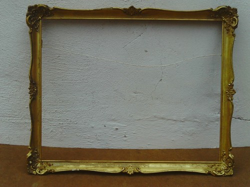 Antique gold wooden - antique,