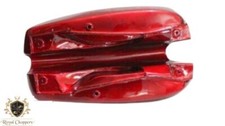 FIT FOR NORTON COMMANDO INTERSTATE 750 850 MKII STEEL GAS FUEL TANK RED PAINTED