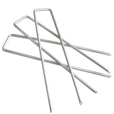 Weed Fabric Galvanised Staples