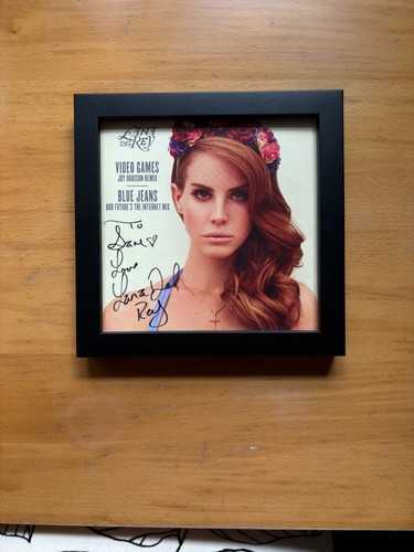 Lana del rey signed video - lana,