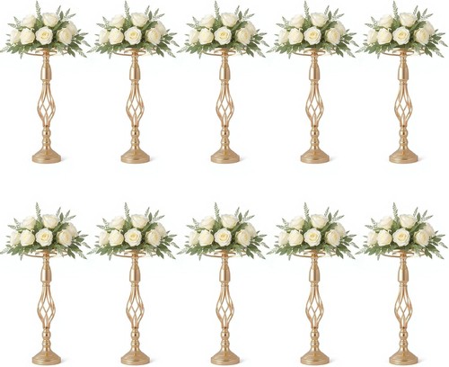 10pcs metal wedding table - 10pcs,