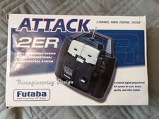Futaba Radio Controller Attack 2ER 2 Channel 40mhz Transmitter No Receiver Mint