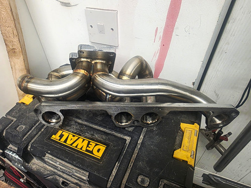 Punto manifold exhaust - punto,